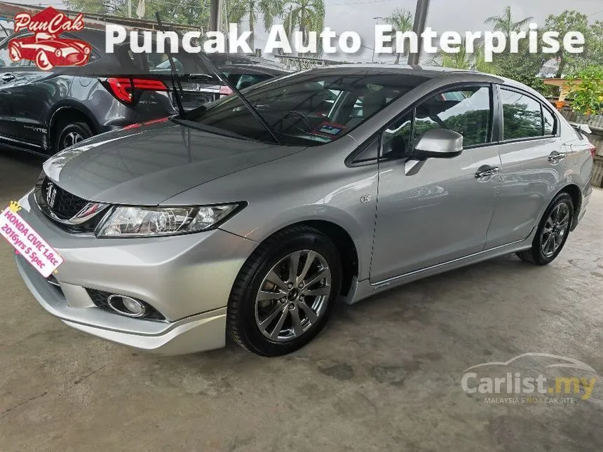 2016 Honda Civic S i-VTEC Sedan