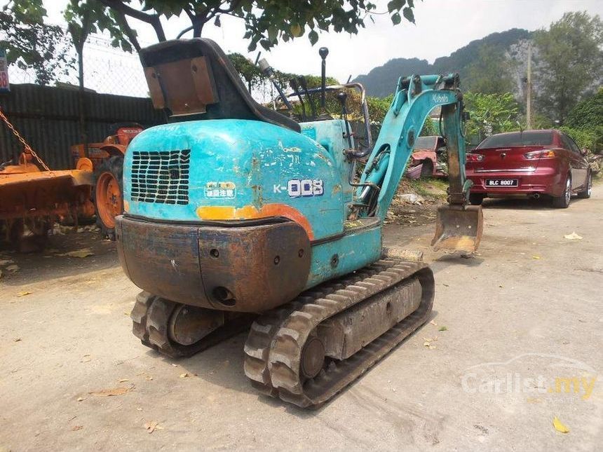 Kubota K 008 2005 Excavator 0 7 In Selangor Manual Gullwing Green For Rm 28 000 3438590 Carlist My