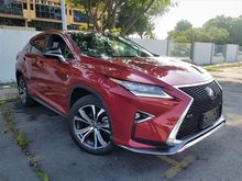 2015 Lexus RX200t 2.0 F Sport SUV UNREG