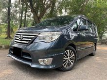Nissan Serena 2.0 S-Hybrid ORI 2015 High-Way Star Impul MPV ORIGINAL PAINT ONE OWNER LOW MILEAGE 2 POWER DOOR