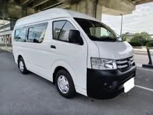 2018 Foton View 2.8 (M) Window van Diesel 10 seat (mileage 23k)