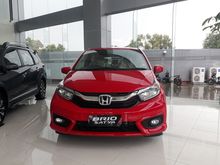 READY..!! New Honda BRIO 1.2L E CVT 2020 Relly Red PROMO Angs 2Jt an Saja