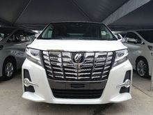 2015 Toyota Alphard 2.5 G S *** 7 SEATER *** ALPINE PLAYER *** ALPINE MONITOR *** GOOD CONDITION ***