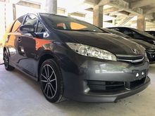 2017 Toyota Wish 1.8 X MPV *** FREE 5 YEAR WARRANTY *** PRICE INCLUDING SST ***