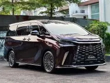 2025 Lexus LM 350h 2.5 7 Seater MPV