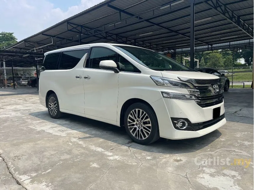 2016 Toyota Vellfire Z G Edition MPV