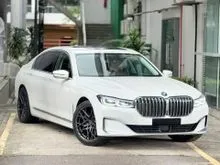BMW 740Le 3.0 xDrive M-Sport G12 Local NewFacelift Hybrid DigitalMeter P/Roof P/Boot NappaBrown Seat 360 Cam Ipad RearTv 20 Voisteiner SportRim 1Owner