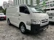 Used 2021 Toyota Hiace 2.5 D (M) Panel Van Mileage 211256KM Toyota Service Android Camera Dashcam Plywood Flooring - Cars for sale
