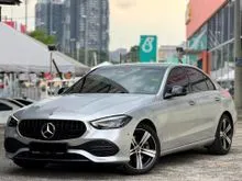 2022 Mercedes-Benz C200 1.5 Avantgarde Sedan BEST CONDITION IN MARKET VIEW NOW OFFER PRICE FAST LOAN APPROVAL FULL SERVICE RECORD C&C LOCAL UNIT