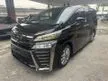 Recon 2021 Toyota Vellfire 2.5 Z Golden Eyes MPV 3BA MODEL SUNROOF NEW FACELIFT JAPAN SPEC UNREGS