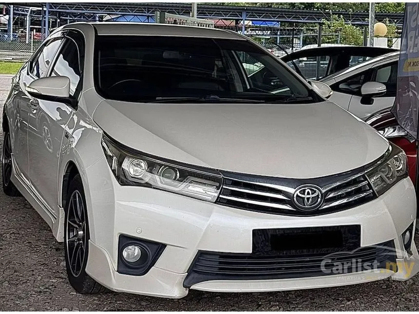 2015 Toyota Corolla Altis G Sedan