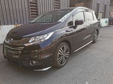 2014 Honda Odyssey 2.4 ABSOLUTE EX SURROUNDING 4 CAMERA REAR ENTERTAINMENT MONITOR 2POWER DOOR MULTI FUNCTION STERRING 18''ALLOY FULL SPEC