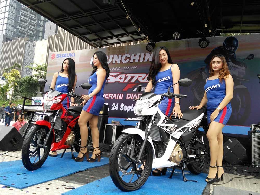Suzuki Satria F150 dengan 5 Warna Baru yang Agresif