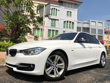 2014 BMW 320i 2.0 Sport Sedan White On Black Km13rb Antik Nik14 TDP.75JT
