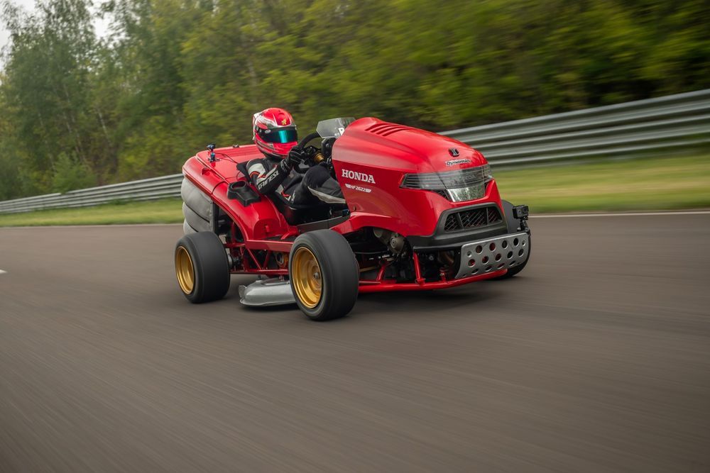 Honda’s Mean Mower V2 Sets New Guinness World Record, Has Better Power