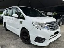 2017 Nissan Serena 2.0 S-Hybrid High-Way Star Premium MPV IMPUL VERSION LEATHER SEAT IMPUL BODYKIT ROOF MONITOR ANDROID PLAYER SPORT RIMS