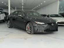 2021 Lexus IS 300 2.0 F Sport -SUNROOF-RED LEATHER-MEMORY SEAT-360 CAM-FULLY LOADED-READY STOCK