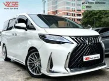 Toyota Alphard 3.5 MPV Convert Lexus LM350 AGH40 Player 360cam Pilot seat