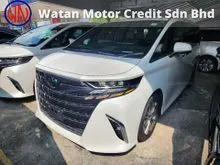 2025 Toyota Alphard Z (New Car 19km ONLY) Full Spec Dual Sun Roof Auto Side Step Head Up Display (HUD) 360 Camera Auto Parking DIM BSM 8 Year Warranty