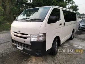 2017 Toyota Hiace 2.5 Window Van Van