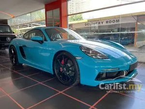 2020 PORSCHE 718 CAYMAN S 2.5 * NEW CAR CONDITION * 117 MILES ONLY * HIGH SPEC * SALE OFFER 2022 *