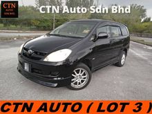 2006 Toyota Innova 2.0 VVTi (A) 4 SPEED 7 SEATER MPV BODYKIT SPOILER DVD PLAYER TRUE YEAR MAKE