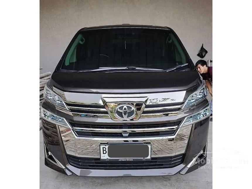 Jual Mobil Toyota Vellfire 2019 G 2.5 di DKI Jakarta Automatic Van Wagon Abu