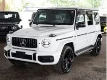 2024 Mercedes-Benz AMG G63 MANUFAKTUR 4.0 SUV WHITE INTERIOR RARE SPEC NEGO GRADE 5A LOW KM G 63