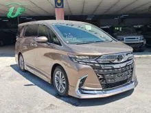 2024 Toyota Alphard 2.5 Z Modelista MPV (47KM ONLY) NEW CAR CONDITION / GRADE 6A / SUNROOF / HUD / DIM / BSM