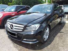 2012 Mercedes-Benz C250 CGI 1.8 TURBO (A) Avantgarde NEW FACELIFT CKD LOCAL 2013