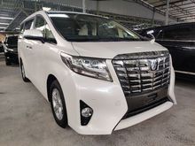 2017 Toyota Alphard 2.5 X 5 YEARS WARRANTY