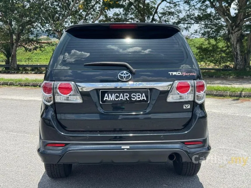 2015 Toyota Fortuner V TRD Sportivo SUV