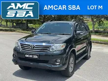2015 Toyota FORTUNER 2.7 V TRD SPORTIVO (A) ONE OWNER Wrty