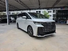 JPN UNREG# 2024 Toyota Vellfire 2.4 Z Premier (BLACK LEATHER)