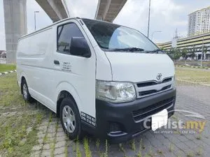 2013 Toyota Hiace 2.5 Panel Van Van
