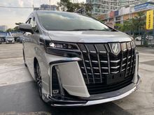 2020 Toyota Alphard 2.5 SC NEW FACELIFT JBL FULL SPEC 360CAMERA BODYKIT DIM JAPAN SPEC UNREGS