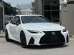 Recon 2020 Lexus IS300 2.0 F Sport Mode Black, 360 Surround Camera + Sunroof + Orange Calipers + BSM + Red Leather Seats - Cars for sale