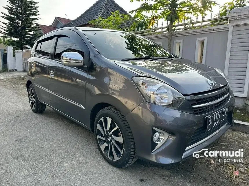 Jual Mobil Toyota Agya 2016 G 1.0 di Sumatera Utara Automatic Hatchback Hitam Rp 100.000.000