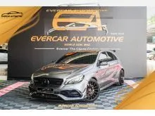 2016 Mercedes-Benz A250 2.0 AMG W176 Fully Convert A45 CarbonFiber Spoiler 4Pot BrakeCaliper F/Exhaust 19Inch S/Rim ElectricMemorySeat RevCam 64kKM