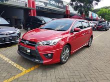 Toyota Yaris 1.5 TRD Sportivo Matic At 2016 Merah Rawatan Siap Pakai No pR Harga Cash 175