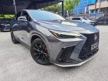 2023 Lexus NX 350 2.4 F Sport - SUNROOF - HUD - DIM - BSM - 4 CAMERA - NICE GREY COLOR - (UNREGISTERED) -