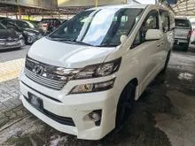 2014 Toyota Vellfire 2.4 Z Golden Eyes MPV