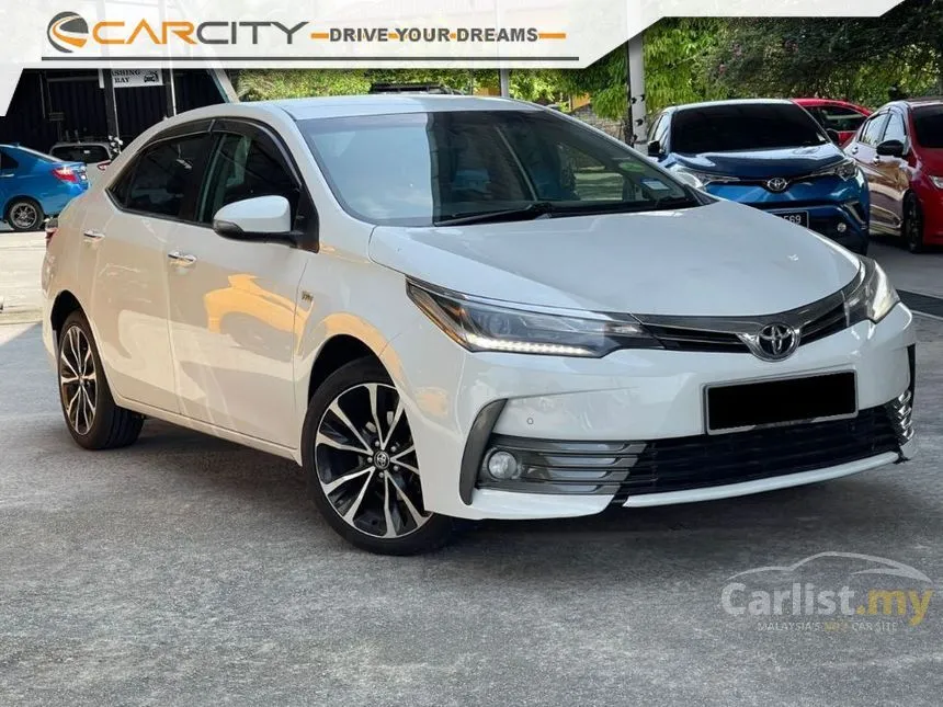 2018 Toyota Corolla Altis V Sedan