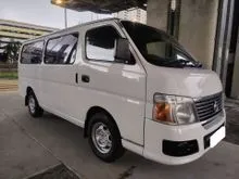 2013 Nissan Urvan 3.0 Window Van 14 Seat