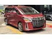 Recon 2021 Toyota Alphard 2.5 SC / RED COLOUR / BSM / DIM / 20 RIM