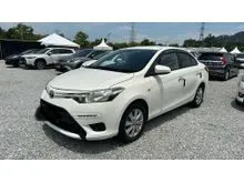 2016 Toyota Vios 1.5 J Sedan , One Owner , Free Accident, Good Handling Condition, Trusted Dealler