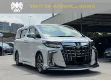 LOW MILEAGE JBL SPEC WITH HOME THEATER . SUNROOF 2019 Toyota Alphard 2.5 G SC Modellista MPV SELLING WITH WARRANTY