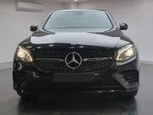 2019 MERCEDES BENZ GLC43 3.0 4-MATIC AMG PREMIUM + COUPE ##MILEAGE 25K KM # UN-REG UNIT #GRADE 4.5