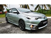 2014 Toyota Vios 1.5 AUTO VVTI ENGINE SAVE PETROL / PLAYER SUPPORT ANDROID / TRD BODYKIT / SPORT RIMS / TIPTOP CONDITION