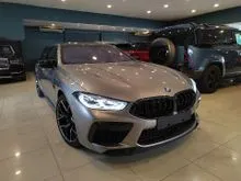 (Provide Warranty* Ori Mileage) 2020 BMW M8 4.4 625-Hp Competition Gran Coupe. HUD, Gesture TailGate, Soft Close Doors HARMAN KARDON 360 Cam. M5 m850i